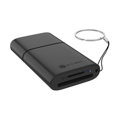 ICY BOX RAIDSONIC 2-in-1 USB 3.2 Gen 1 kaartlezer ICY BOX RAIDSONIC 2-in-1 USB 3.2 Gen 1 kaartlezer