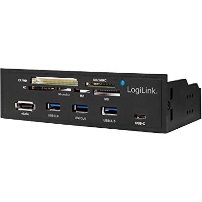 Logilink USB 3.0 4-poorts cardreader Logilink USB 3.0 4-poorts cardreader