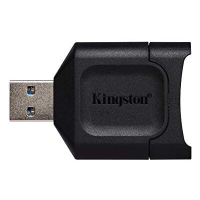 Kingston MobileLite Plus (MLP) SD-kaartlezer USB 3.1 SDHC/SDXC UHS-II Kingston MobileLite Plus (MLP) SD-kaartlezer USB 3.1 SDHC/SDXC UHS-II