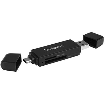 StarTech .com USB-geheugenkaartlezer USB 3.0 SD-kaartlezer compact 5 Gbps USB-kaartlezer USB-microSD-adapter (SDMSDRWU3AC) StarTech .com USB-geheugenkaartlezer USB 3.0 SD-kaartlezer compact 5 Gbps USB-kaartlezer USB-microSD-adapter (SDMSDRWU3AC)