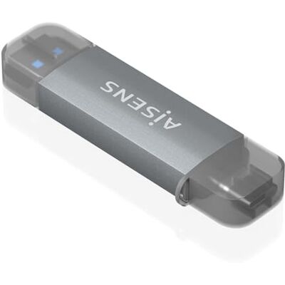 AISENS SD MICRO SD MMC RS-MMC MICRO USB-C EN A KAARTLEZER AISENS SD MICRO SD MMC RS-MMC MICRO USB-C EN A KAARTLEZER
