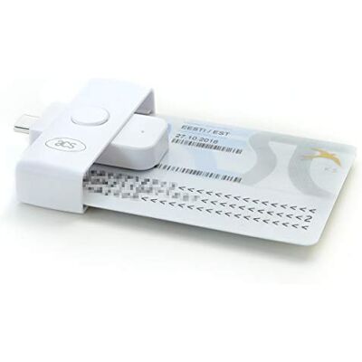Advanced Card Systems ACS ACR39U-NF PocketMate II USB-C smartcardlezer voor CNS, CRS, digitale handtekening, klein, compact, wit Advanced Card Systems ACS ACR39U-NF PocketMate II USB-C smartcardlezer voor CNS, CRS, digitale handtekening, klein, compact, wit