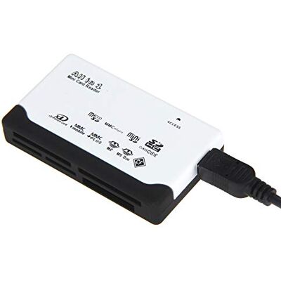 DIGIFLEX Multi Kaartlezer SD MMC SDHC TF CF M2 XD USB-adapter DIGIFLEX Multi Kaartlezer SD MMC SDHC TF CF M2 XD USB-adapter
