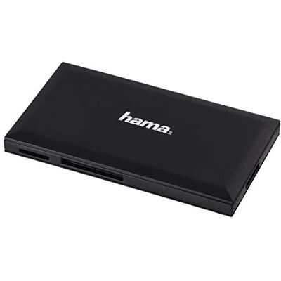 Hama USB 3.0 multi-kaartlezer, SD/microSD/CF/MS, zwart Hama USB 3.0 multi-kaartlezer, SD/microSD/CF/MS, zwart