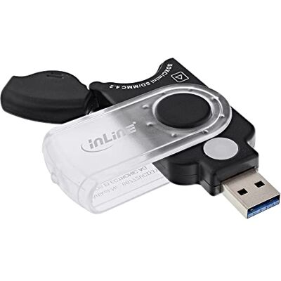 InLine 66772i kaartlezer USB 3.0 zwart InLine 66772i kaartlezer USB 3.0 zwart