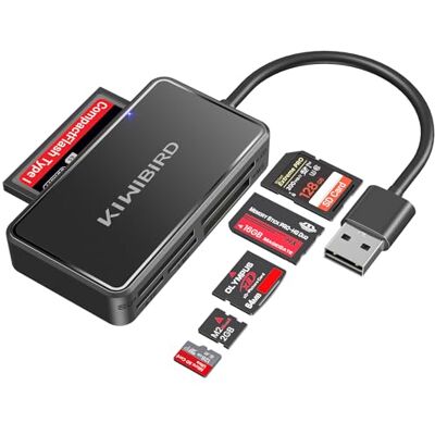 KiwiBird SD-kaartlezer USB kaartlezer Compact Flash Micro SD-speler KiwiBird SD-kaartlezer USB kaartlezer Compact Flash Micro SD-speler