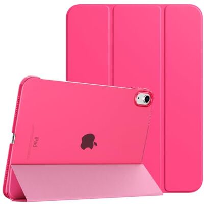 TiMOVO Beschermhoes voor iPad A16 11 inch/10e generatie 10,9 inch, glanzend Lichte hoes, doorschijnende achterkant van polycarbonaat, automatische wekker/slaapfunctie TiMOVO Beschermhoes voor iPad A16 11 inch/10e generatie 10,9 inch, glanzend Lichte hoes, doorschijnende achterkant van polycarbonaat, automatische wekker/slaapfunctie
