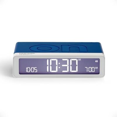 Lexon FLIP Classic Omkeerbare lichtwekker met aan/uit-zijkanten en sluimerfunctie, lcd-display en aanraaklicht, oplaadbaar via USB-C, glanzend blauw Lexon FLIP Classic Omkeerbare lichtwekker met aan/uit-zijkanten en sluimerfunctie, lcd-display en aanraaklicht, oplaadbaar via USB-C, glanzend blauw