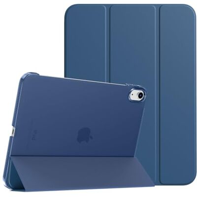 TiMOVO Beschermhoes voor iPad A16 11 inch/10e generatie 10,9 inch Lichte hoes, doorschijnende achterkant van polycarbonaat, automatische wekker/slaapfunctie TiMOVO Beschermhoes voor iPad A16 11 inch/10e generatie 10,9 inch Lichte hoes, doorschijnende achterkant van polycarbonaat, automatische wekker/slaapfunctie