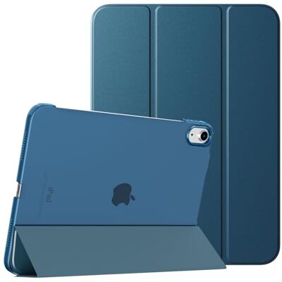 TiMOVO Beschermhoes voor iPad A16 11 inch/10e generatie 10,9 inch Lichte hoes, doorschijnende achterkant van polycarbonaat, automatische wekker/slaapfunctie TiMOVO Beschermhoes voor iPad A16 11 inch/10e generatie 10,9 inch Lichte hoes, doorschijnende achterkant van polycarbonaat, automatische wekker/slaapfunctie