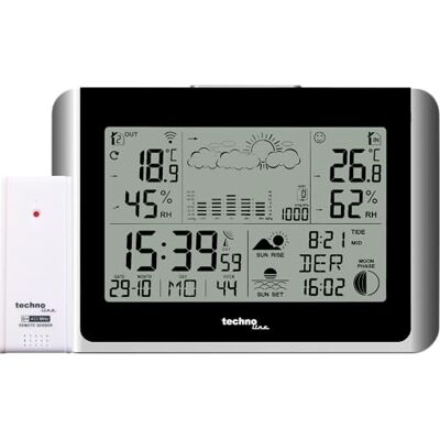 techno line Technoline WS 6767 Draadloos weerstation met maximaal 3 buitenzenders techno line Technoline WS 6767 Draadloos weerstation met maximaal 3 buitenzenders