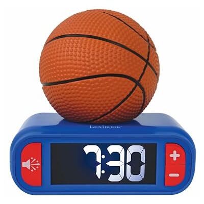 Lexibook , Basketbal wekker nachtlampje, RL800BA Lexibook , Basketbal wekker nachtlampje, RL800BA