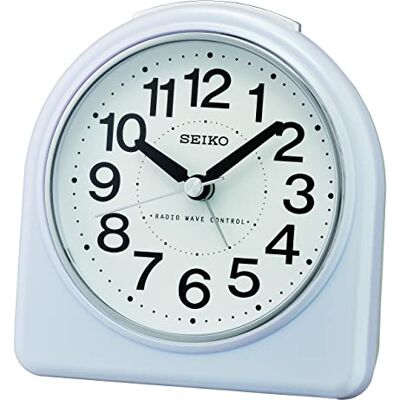 Seiko QHR204W Wekker van kunststof, wit Seiko QHR204W Wekker van kunststof, wit