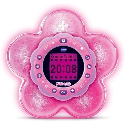 VTech KidiMagic Galaxy Light, 9-in-1 wekkerradio, kinderprojector, Aurora Boreal, lichtgevende bloem met bewegingssensor, FM- en MP3-radio, Italiaanse taal, batterijen inbegrepen, 6 jaar VTech KidiMagic Galaxy Light, 9-in-1 wekkerradio, kinderprojector, Aurora Boreal, lichtgevende bloem met bewegingssensor, FM- en MP3-radio, Italiaanse taal, batterijen inbegrepen, 6 jaar