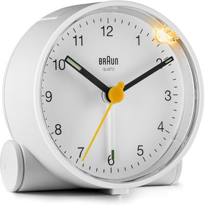 Braun BC01 Reiswekker, analoog, wit Braun BC01 Reiswekker, analoog, wit