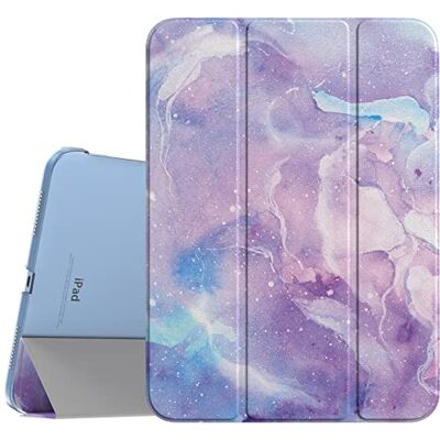 TiMOVO Beschermhoes voor iPad A16 11 inch/10e generatie 10,9 inch Lichte hoes, doorschijnende achterkant van polycarbonaat, automatische wekker/slaapfunctie TiMOVO Beschermhoes voor iPad A16 11 inch/10e generatie 10,9 inch Lichte hoes, doorschijnende achterkant van polycarbonaat, automatische wekker/slaapfunctie