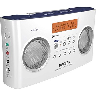 Sangean DPR 26 BT radio/MP3-wekkerradio Sangean DPR 26 BT radio/MP3-wekkerradio
