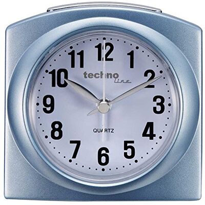 techno line Technoline Geneva L Quartz Wekker, Blauw techno line Technoline Geneva L Quartz Wekker, Blauw