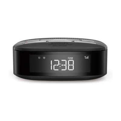 Philips R3505/12 wekkerradio, Dab-radio (dubbel alarm, slaaptimer, compact ontwerp, digitale Dab/FM-radio, automatische tijdsynchronisatie, reservebatterij) Philips R3505/12 wekkerradio, Dab-radio (dubbel alarm, slaaptimer, compact ontwerp, digitale Dab/FM-radio, automatische tijdsynchronisatie, reservebatterij)