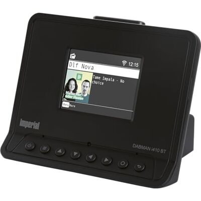 Imperial DABMAN i410 BT internetradio, DAB+ adapter, ideaal voor hifi-installaties (stereogeluid, internet/DAB+/FM, Bluetooth-uitzending en ontvangst, hotelmodus, streaming, UPnP, wifi, Imperial DABMAN i410 BT internetradio, DAB+ adapter, ideaal voor hifi-installaties (stereogeluid, internet/DAB+/FM, Bluetooth-uitzending en ontvangst, hotelmodus, streaming, UPnP, wifi,