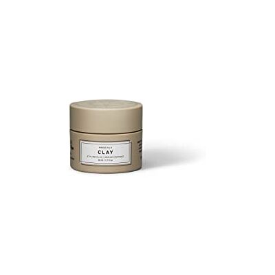 Maria Nila Clay Haarwas, 50 ml, 3/5 houdbaarheid, voor alle stijlen, definiërende was die een matte textuur geeft, 100% veganistisch en zonder sulfaten/parabenen Maria Nila Clay Haarwas, 50 ml, 3/5 houdbaarheid, voor alle stijlen, definiërende was die een matte textuur geeft, 100% veganistisch en zonder sulfaten/parabenen