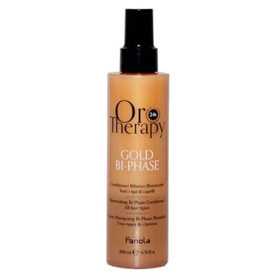 FANOLA Orotherapy, Gold Bi_Phase Conditioner, Bifasisch Verhelderend voor alle haartypes, 200 ml FANOLA Orotherapy, Gold Bi_Phase Conditioner, Bifasisch Verhelderend voor alle haartypes, 200 ml