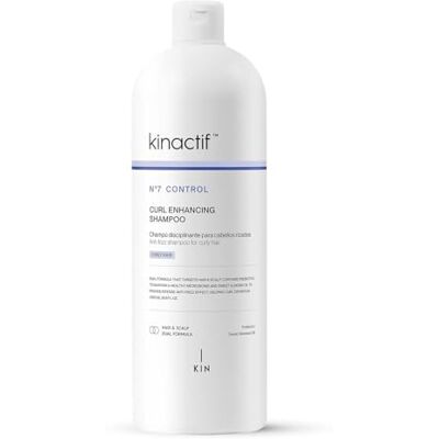 KIN ACTIF Nr. 7 CONTROL/Curl Enhancing Shampoo 1000 ml / krulstimulerende shampoo. KIN ACTIF Nr. 7 CONTROL/Curl Enhancing Shampoo 1000 ml / krulstimulerende shampoo.