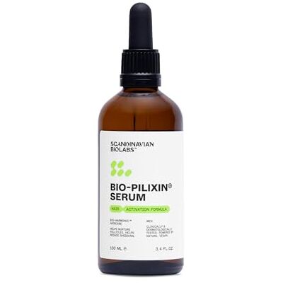 Scandinavian Biolabs Bio-Pilixin Serum voor heren, helpt haaruitval door breuk te verminderen, activeert de haargroei, stamceltechnologie, medicijnvrij, getest Scandinavian Biolabs Bio-Pilixin Serum voor heren, helpt haaruitval door breuk te verminderen, activeert de haargroei, stamceltechnologie, medicijnvrij, getest