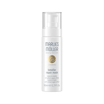 Marlies Möller Lamellar Repair Mask 50 ml herstellend haarmasker met lamellaire technologie en herstellend complex intensieve verzorging voor beschadigd en gevoelig haar Marlies Möller Lamellar Repair Mask 50 ml herstellend haarmasker met lamellaire technologie en herstellend complex intensieve verzorging voor beschadigd en gevoelig haar