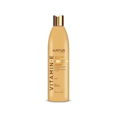 KATIVA Luxury Conditioner, vitamine E, biotine, bamboe, herstelt en beschermt het haar, veganistische formule, gerecyclede verpakking, voor dagelijks gebruik, inhoud: 355 ml KATIVA Luxury Conditioner, vitamine E, biotine, bamboe, herstelt en beschermt het haar, veganistische formule, gerecyclede verpakking, voor dagelijks gebruik, inhoud: 355 ml