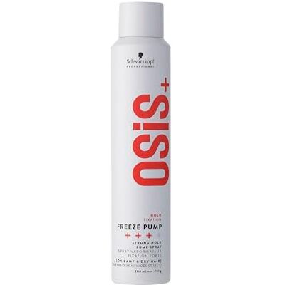 Schwarzkopf Professional OSiS+ Freeze Pump Hold Spray voor ongeparfumeerd haar Schwarzkopf Professional OSiS+ Freeze Pump Hold Spray voor ongeparfumeerd haar