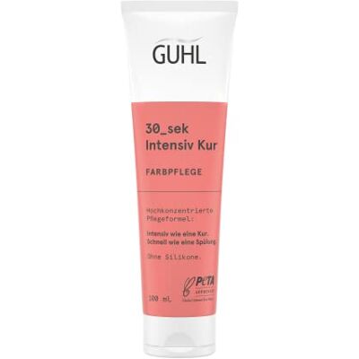 Guhl 30_sek intensieve kuur kleurverzorging 100 ml sterk geconcentreerde verzorgingsformule intens als een kuur snel als een conditioner siliconenvrij Guhl 30_sek intensieve kuur kleurverzorging 100 ml sterk geconcentreerde verzorgingsformule intens als een kuur snel als een conditioner siliconenvrij