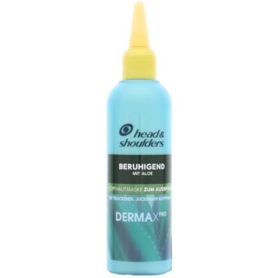 Head & Shoulders Dermaxpro kalmerend masker voor droge en jeukende hoofdhuid (samenspel met roos) actieve aloë dermatologisch getest 145 ml Head & Shoulders Dermaxpro kalmerend masker voor droge en jeukende hoofdhuid (samenspel met roos) actieve aloë dermatologisch getest 145 ml