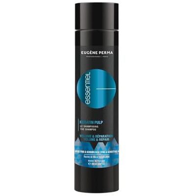 EUGENE PERMA ESSENTIEL Professional Keratine Pulp Essential Shampoo voor het geven van volume / reparatie van fijn haar, 250 ml EUGENE PERMA ESSENTIEL Professional Keratine Pulp Essential Shampoo voor het geven van volume / reparatie van fijn haar, 250 ml
