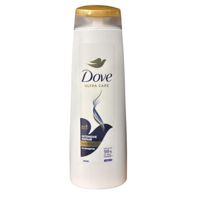 Dove Intensieve Repair Shampoo, voor beschadigd haar, herstelt en voedt, 250 ml, 6 stuks per verpakking Dove Intensieve Repair Shampoo, voor beschadigd haar, herstelt en voedt, 250 ml, 6 stuks per verpakking