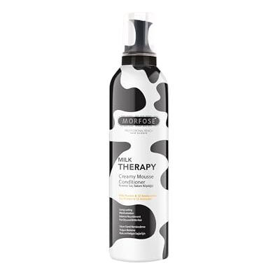 MORFOSE Milk Therapy Hair Creamy Mousse vochtinbrengende conditioner voor droog en broos haar, 350 ml MORFOSE Milk Therapy Hair Creamy Mousse vochtinbrengende conditioner voor droog en broos haar, 350 ml