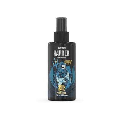 barber marmara Poseidon Zeezout Spray 200 ml voor mannen, texturerende en volumespray, matte afwerking, strandgolven met aloë vera en keratine. barber marmara Poseidon Zeezout Spray 200 ml voor mannen, texturerende en volumespray, matte afwerking, strandgolven met aloë vera en keratine.