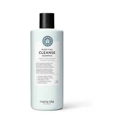Maria Nila Purifying Cleanse, shampoo 350 ml, grondige reiniging, verwijdert ophoping en resten, pepermunt en aloë vera verfrist en revitaliseert haar en hoofdhuid Maria Nila Purifying Cleanse, shampoo 350 ml, grondige reiniging, verwijdert ophoping en resten, pepermunt en aloë vera verfrist en revitaliseert haar en hoofdhuid