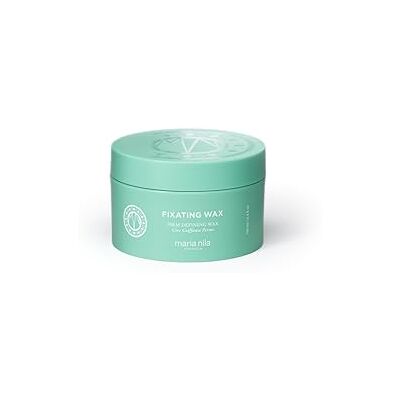 Maria Nila Fixating Wax, 100 ml, fixatie 4/5, lage glans en matte afwerking, langdurige grip, voor kort haar, 100% veganistisch Maria Nila Fixating Wax, 100 ml, fixatie 4/5, lage glans en matte afwerking, langdurige grip, voor kort haar, 100% veganistisch