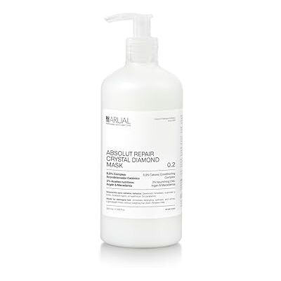 ARUAL Mascarilla Crystal Diamond Elixir Argan, 500 ml ARUAL Mascarilla Crystal Diamond Elixir Argan, 500 ml