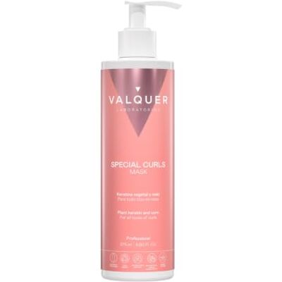 Valquer Laboratorios VALQUER Curly masker 0% krullend haar, anti-kroesverzorging, 275 ml Verzorgt krullend en kroeshaar, plantaardige keratine en maïs, veganistisch Valquer Laboratorios VALQUER Curly masker 0% krullend haar, anti-kroesverzorging, 275 ml Verzorgt krullend en kroeshaar, plantaardige keratine en maïs, veganistisch