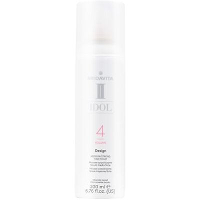 Medavita Idol Volume Design Medium/Strong Hair Foam 200 ml Bodyschuim tenuta medio/forte Medavita Idol Volume Design Medium/Strong Hair Foam 200 ml Bodyschuim tenuta medio/forte