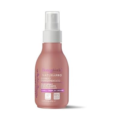 Bottega Verde Hypergefermenteerde bamboe Disciplinerende spray olie Light Sublimator (100 ml) Kinky haar om glad te maken Bottega Verde Hypergefermenteerde bamboe Disciplinerende spray olie Light Sublimator (100 ml) Kinky haar om glad te maken