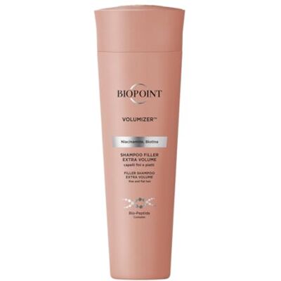 BIOPOINT Volumizer Volumegevende Shampoo voor fijn haar, extra volume, resollerend effect, geeft volumineus en vol haar, 200 ml BIOPOINT Volumizer Volumegevende Shampoo voor fijn haar, extra volume, resollerend effect, geeft volumineus en vol haar, 200 ml