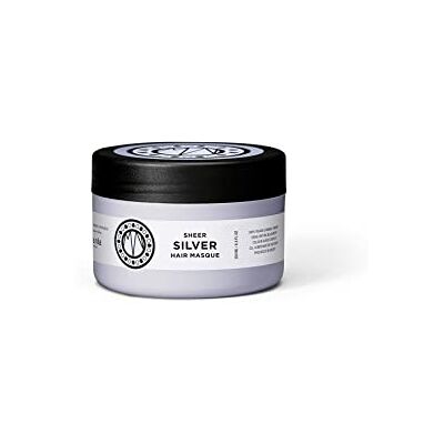 Maria Nila Sheer Silver, neutraliseert goudtinten, paarse pigmenten voor een koude tint, 100% veganistisch en zonder sulfaten/parabenen Maria Nila Sheer Silver, neutraliseert goudtinten, paarse pigmenten voor een koude tint, 100% veganistisch en zonder sulfaten/parabenen
