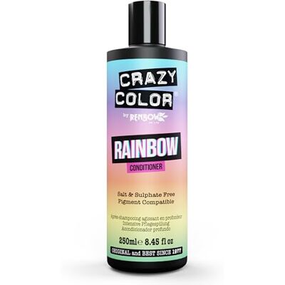 Crazy Color Rainbow Care Conditioner voor vrouwen 8,45 oz conditioner Crazy Color Rainbow Care Conditioner voor vrouwen 8,45 oz conditioner