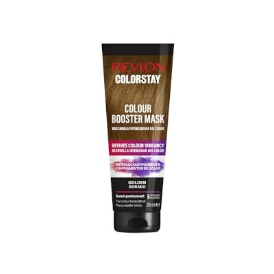 REVLON Colorstay Kleurstimulerend masker, stimuleert de kleurintensiteit, 125 ml, gouden tint REVLON Colorstay Kleurstimulerend masker, stimuleert de kleurintensiteit, 125 ml, gouden tint