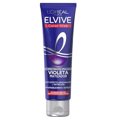 L'Oreal Paris Elvive Color Vive Haarmasker met highlights, blond of grijs, 1 stuk, 150 ml L'Oreal Paris Elvive Color Vive Haarmasker met highlights, blond of grijs, 1 stuk, 150 ml