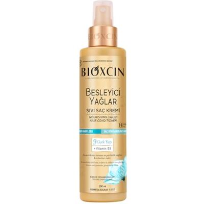 BIOXCIN Nourishing Oils Vloeibare haarverzorgingscrème 200 ml conditioner zonder uitspoelen met 9 bloemoliën en vitamine B5 voor droog en beschadigd haar met BioComplex B11 BIOXCIN Nourishing Oils Vloeibare haarverzorgingscrème 200 ml conditioner zonder uitspoelen met 9 bloemoliën en vitamine B5 voor droog en beschadigd haar met BioComplex B11