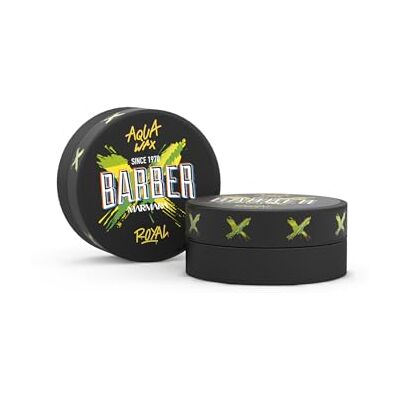 barber marmara Aqua Wax voor mannen, sterke grip, hoge glans, zalf op waterbasis, voegt volume toe, gemakkelijk te wassen, sterke controle voor alle haartypes, Royal 150 ml barber marmara Aqua Wax voor mannen, sterke grip, hoge glans, zalf op waterbasis, voegt volume toe, gemakkelijk te wassen, sterke controle voor alle haartypes, Royal 150 ml